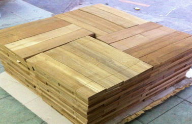 Irisan Cut Wood Flooring Veneer Lembar, Kayu Jati Veneering 0,5 mm