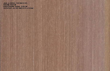Brown Direkayasa Oak Wood Veneer Sheets, Veneers Kayu Tipis