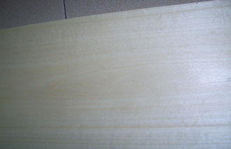 Crown 0.5 mm dipotong putih Birch Veneer dengan cahaya kuning gandum