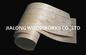 Mengkarbonisasi Horizontal Bamboo Veneer Lembar, Kayu Veneer Panel Untuk Dinding