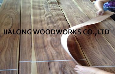 Rosewood Veneer Alam Santos Crown Cut Untuk Chair / veneer kayu dicelup