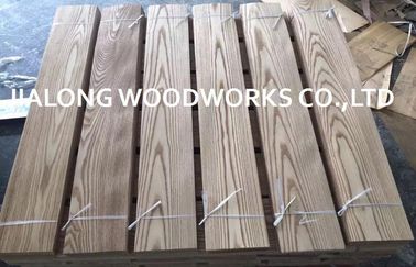 Alam Irisan Cut Rusia Ash Wood Veneer Lembar Untuk Mengikuti Top Lapisan
