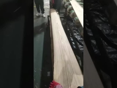 Veneer potong mahkota oak putih