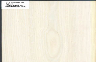 Maple putih direkayasa Veneer kayu, iris lantai Veneer kayu dipotong