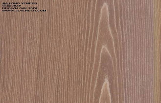 Brown Direkayasa Oak Wood Veneer Sheets, Veneers Kayu Tipis
