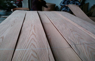 Red Oak Crown Cut Veneer Sheets Untuk Furniture, Edge Banding