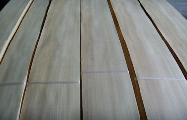 0.5 mm Anegre Quarter memotong Veneer kayu lapis tanpa gambar