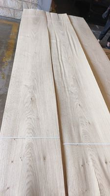 Berkualitas terbaik Natural Sliced Cut Rustic Oak veneer sheet Untuk dekorasi
