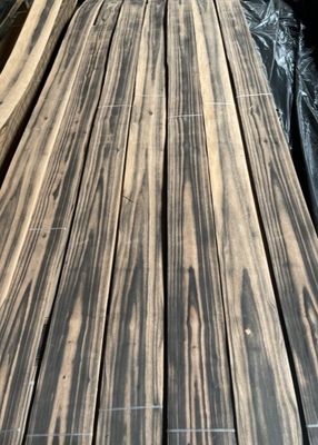 Kualitas terbaik Natural Sliced Cut Ebony Wood Veneer Sheet Untuk Plywood