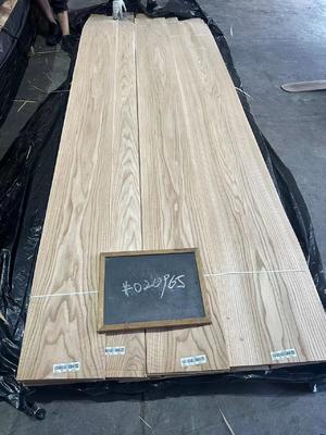 Lembar veneer Oak yang belum selesai Tekstur halus untuk proyek perabotan Oak khusus