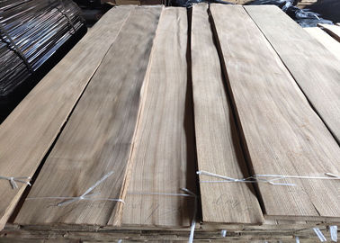 Irisan Brown Ash Wood Veneer Mdf Sheets Crown Cut Ukuran 3500mm