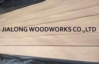 Quarter Cut Natural Red Oak Veneer Sheets Panjang 2.5m Untuk Plywood