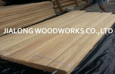 Irisan Brown Ash Estat Wood Veneer bahan MDF Dan Block Board