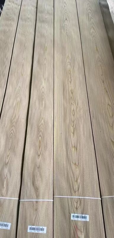 Veneer Potongan Mahkota Elm Brown berkualitas tinggi Untuk Dekorasi Hotel